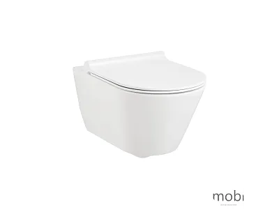 MISKA WC WISZĄCA LINEA WHITE OD MOBI