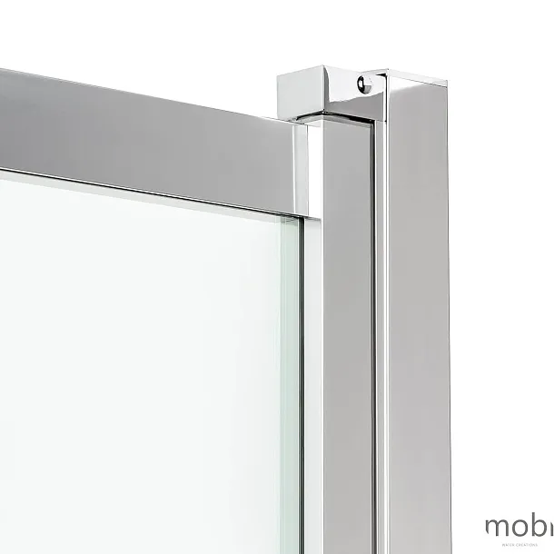 Mobi Slide Parawan Wannowy 100x150 Chrom MF-SLD100150