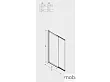 Mobi Slide Parawan Wannowy 100x150 Chrom MF-SLD100150