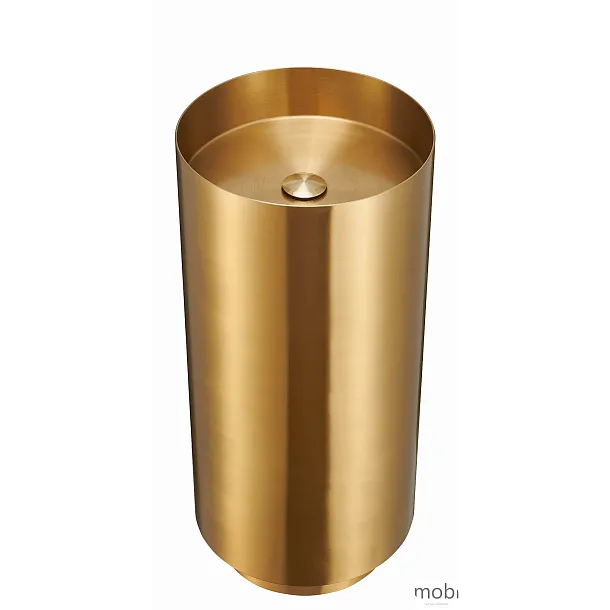 MOBI NORTHERN Umywalka Wolnostojąca 38x83 Gold Brushed