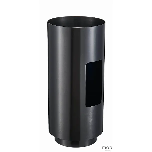 Mobi Northern Gunmetal Brushed Umywalka Wolnostojąca Stal Nierdzewna 38x83x83 Grafit Szczotkowany NST.38.83.GMB