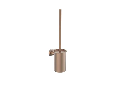 Zestaw ze szczotką WC Northern Copper Brushed Miedź Szczotkowana od Mobi