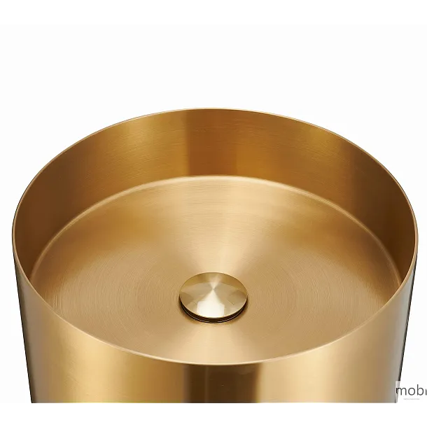 MOBI NORTHERN Umywalka Wolnostojąca 38x83 Gold Brushed