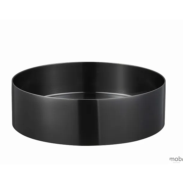 MOBI NORTHERN Umywalka Nablatowa 38x11 Gunmetal Brushed