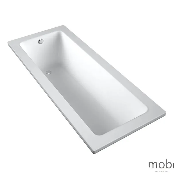 MOBI Borneo Wanna do zabudowy Shape Slim 170x75, Akrylowa z nogami