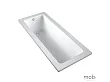 MOBI Borneo Wanna do zabudowy Shape Slim 170x75, Akrylowa z nogami