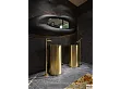 MOBI NORTHERN Umywalka Wolnostojąca 38x83 Gold Brushed