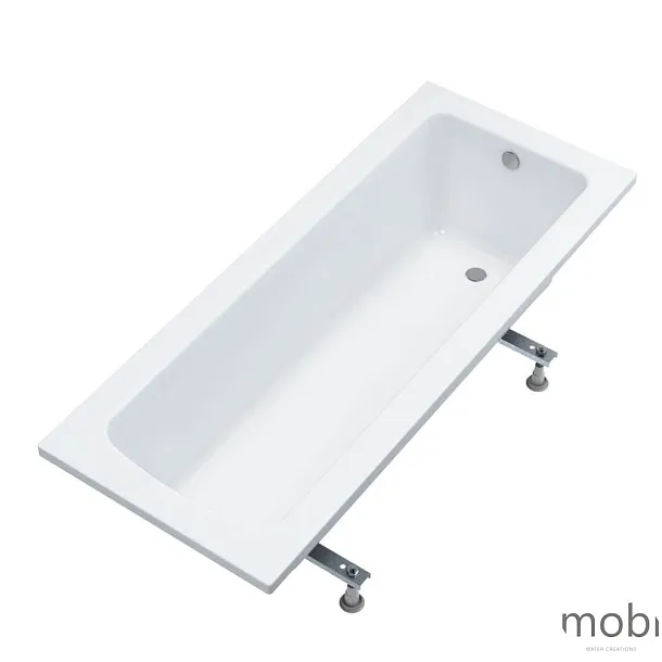 MOBI Borneo Wanna do zabudowy Shape Slim 170x75, Akrylowa z nogami