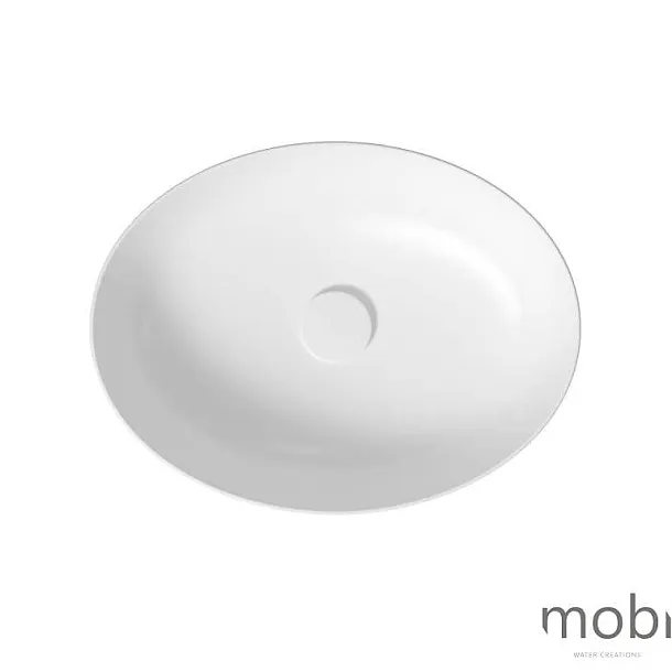 MOBI PARMA Umywalka owalna, biała