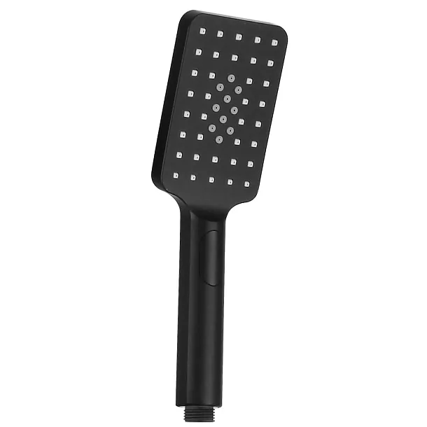 Mobi Square Black Select Słuchawka Prysznicowa, Czarna