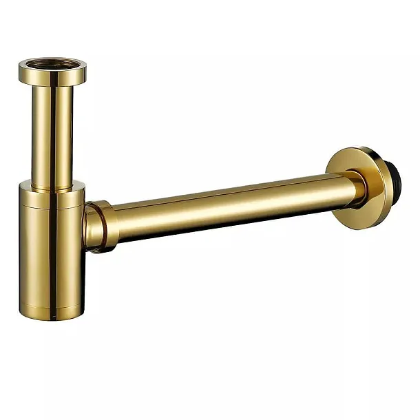 Mobi Premium Gold Syfon Umywalkowy Okrąg Złoty 40X10260