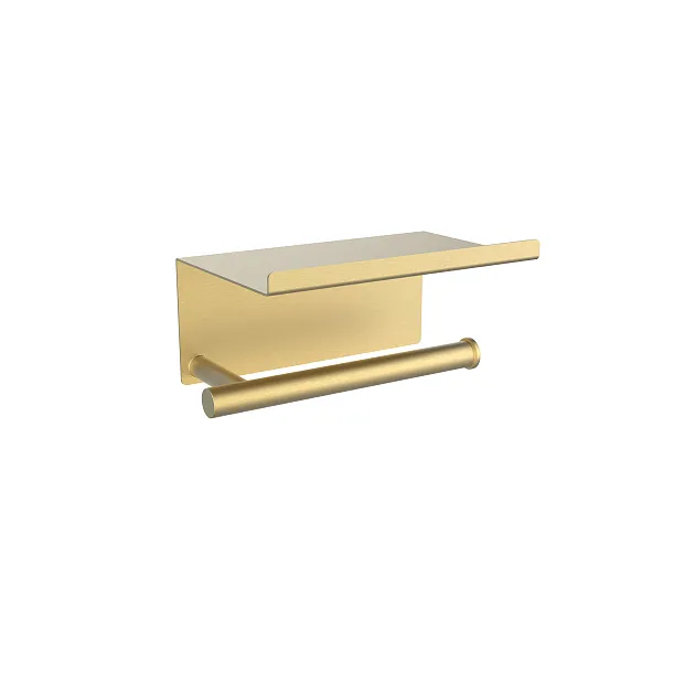 Uchwyt na Papier Toaletowy Nature Gold Brushed Złoto Szczotkowane od Mobi