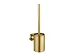 Zestaw Toaletowy z Szczotką WC Nature Gold Brushed Złoto Szczotkowane od Mobi