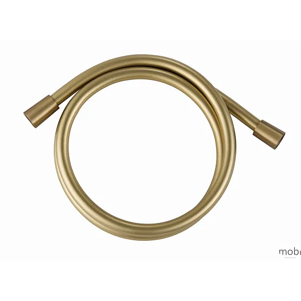 MOBI ONE GOLD BRUSHED Wąż Prysznicowy, Szczotkowane Złoto