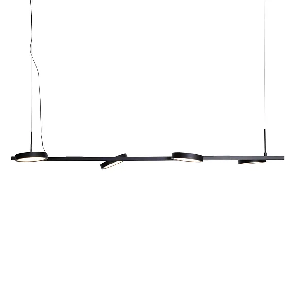 Lampa Wisząca Ibiza IV Czarna od Maxlight