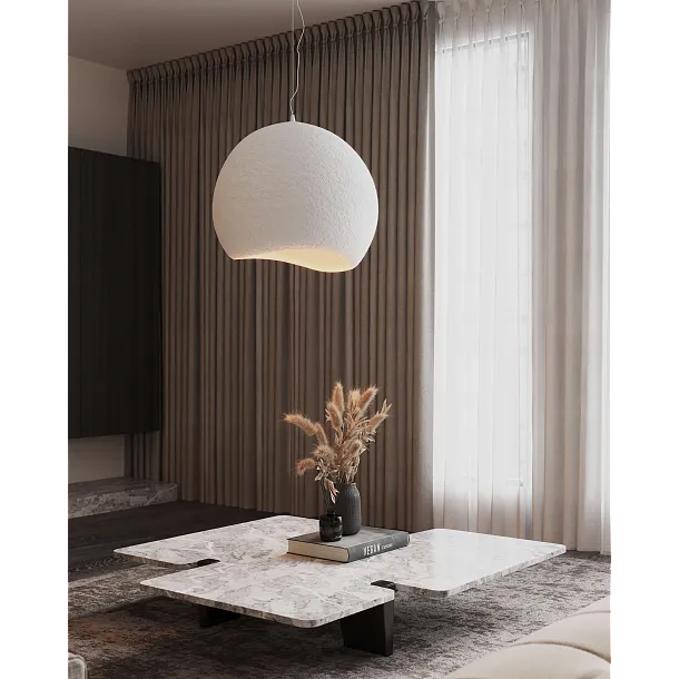 Lampa Wisząca Pierre 70cm Biała od Maxlight