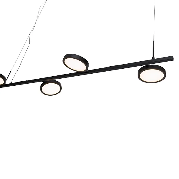Lampa Wisząca Ibiza IV Czarna od Maxlight