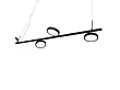 Lampa Wisząca Ibiza IV Czarna od Maxlight