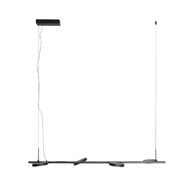 Lampa Wisząca Ibiza IV Czarna od Maxlight