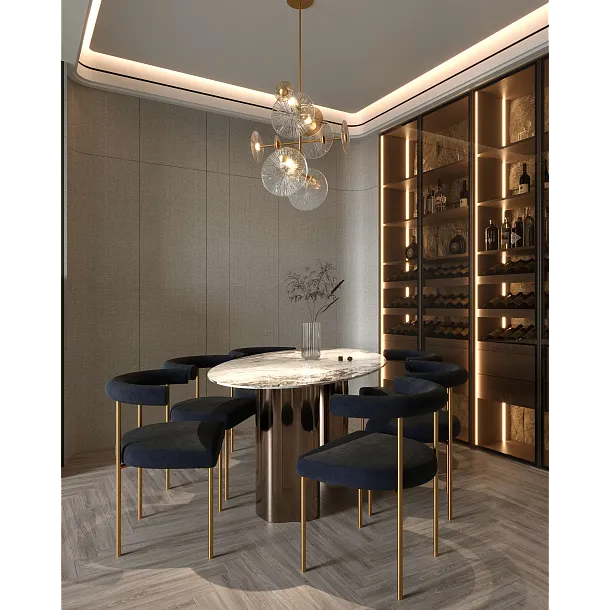Lampa Allure Wisząca Złota od Maxlight