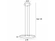 Lampa Wisząca  Vik 50cm od Maxlight