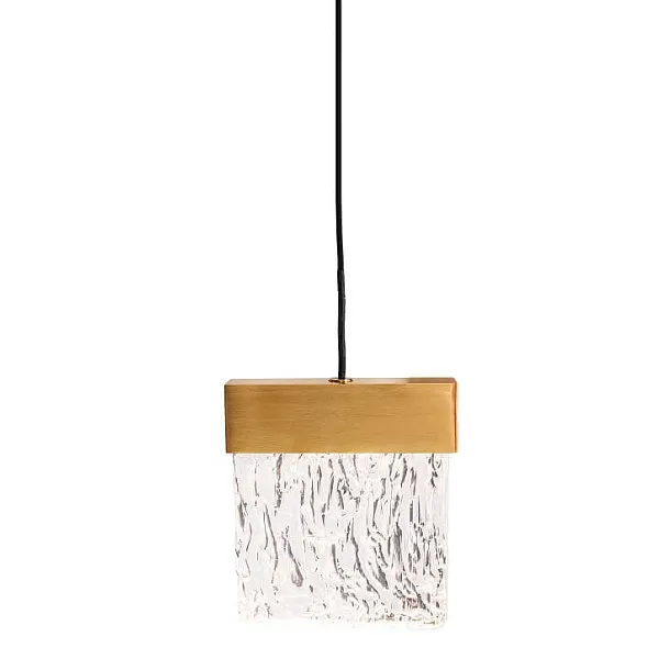 Lampa Wisząca Vetro Brushed Gold od Maxlight