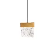 Lampa Wisząca Vetro Brushed Gold od Maxlight