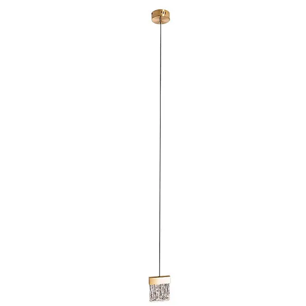 Lampa Wisząca Vetro Brushed Gold od Maxlight