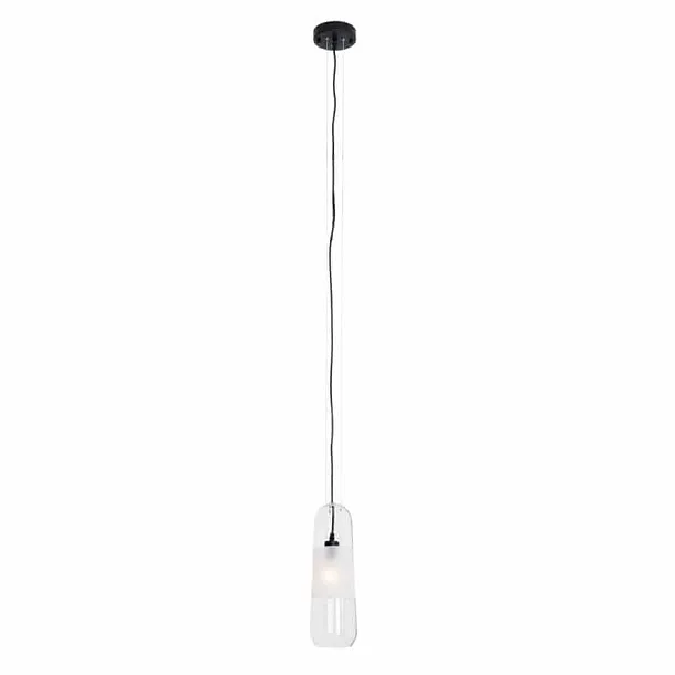 Lampa Wisząca Mauri 1 Transparent Glass od Maxlight