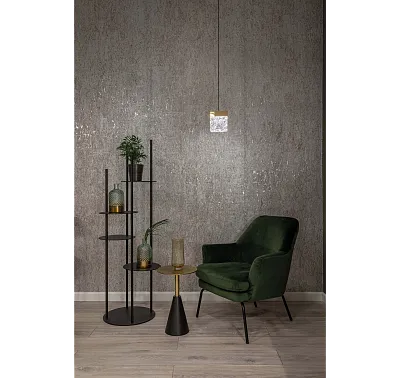 Lampa Wisząca Vetro Złota od Maxlight