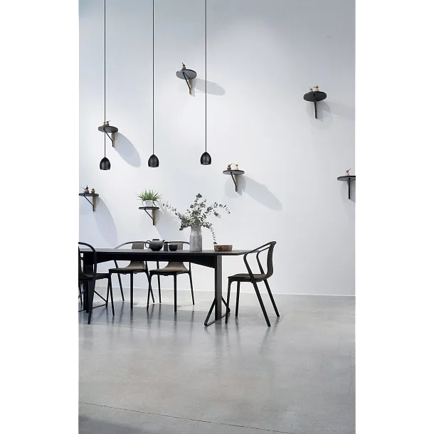 Lampa Wisząca Comet Round Czarna od Maxlight