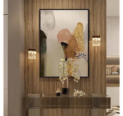 Lampa Wisząca Vetro Brushed Gold od Maxlight