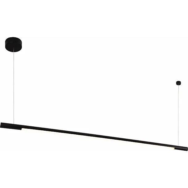 Lampa Wisząca Organic Horizon Ściemnialna Czarna 150cm od Maxlight
