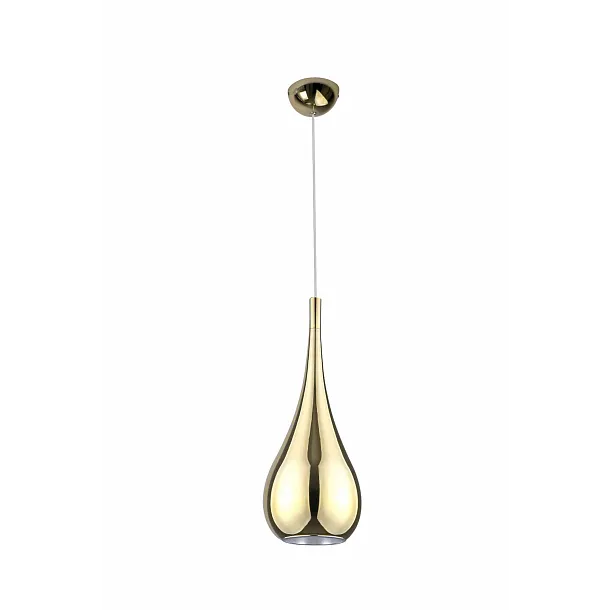 Lampa Wisząca Drop Gold od Maxlight