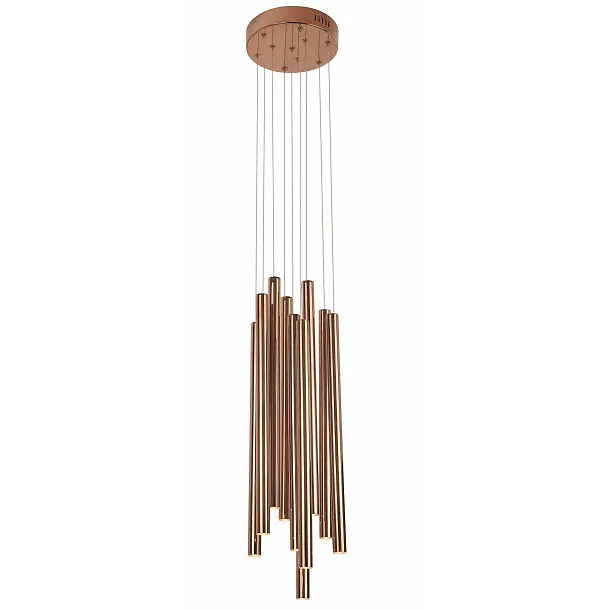 Lampa Wisząca Copper 10x1 Mała Ściemnialna od Maxlight