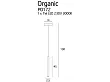 Lampa Wisząca Organic Chrom od Maxlight