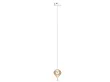 Lampa Wisząca Palloncini 1 Amber Glass od Malight
