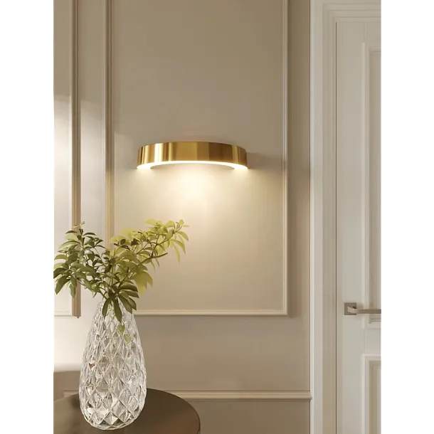Kinkiet Lotus Złoty od Maxlight