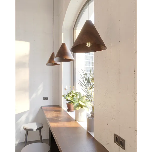 Lampa Wisząca Sakura Darkwalnut Wood od Maxlight