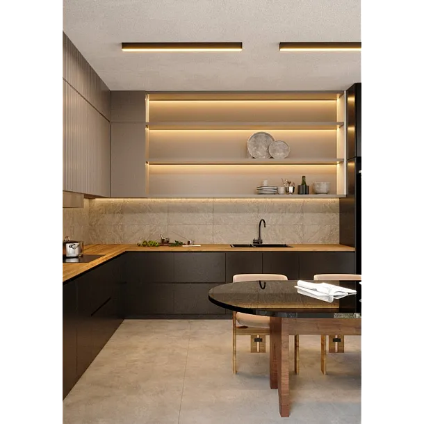 Lampa Sufitowa Linear Black 36W 4000K Ściemnialna od Maxlight