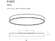 Lampa Sufitowa Hard Sterowana z Aplikacji Tuya od Maxlight