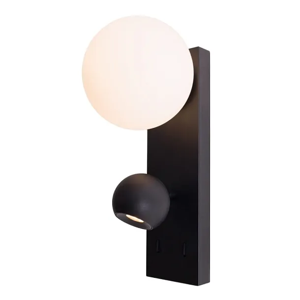 Kinkiet Atom Czarny od Maxlight
