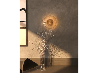 Kinkiet Allure 1L Champagne Glass od Maxlight