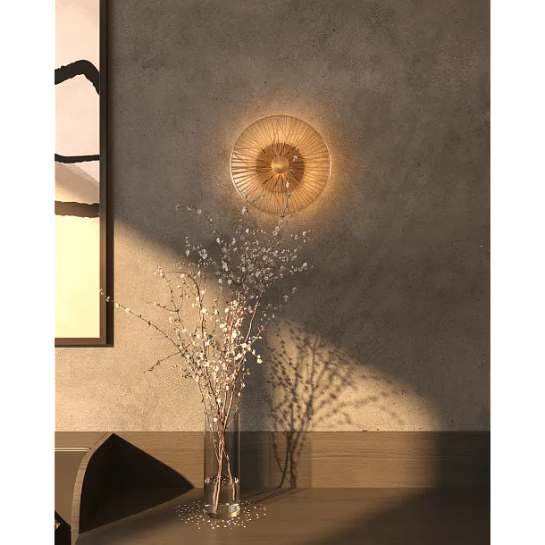 Kinkiet Allure 1L Champagne Glass od Maxlight