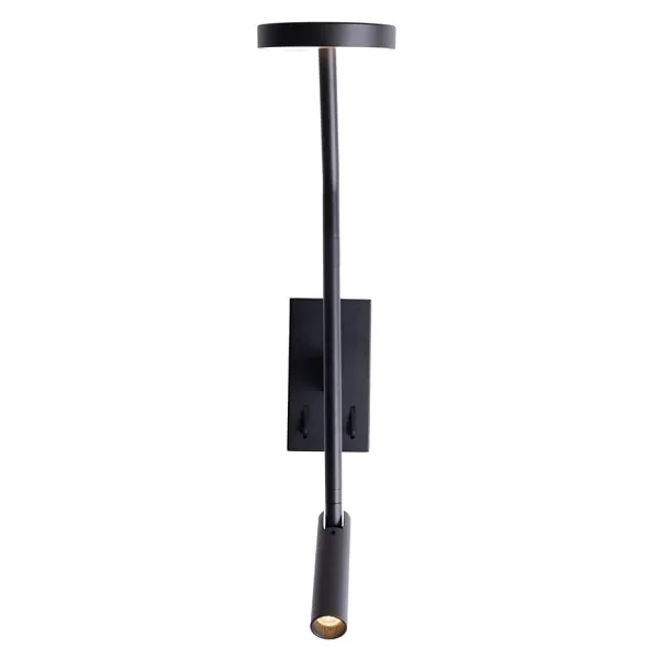 Kinkiet Ibiza Czarny od Maxlight