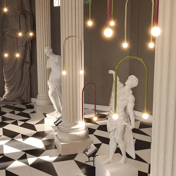 Lampa Wisząca Enigma Zielona od Maxlight