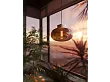 Lampa Wisząca Moonstone Amber Glass White Marble od Maxlight