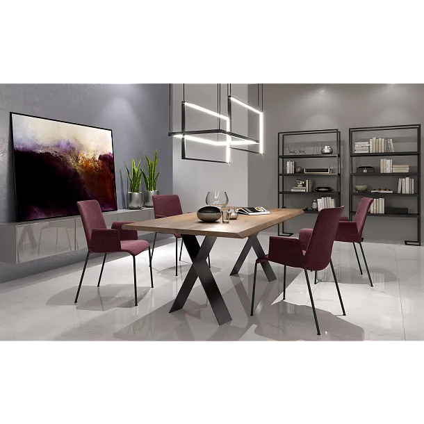 Lampa Wisząca  Geometric Czarna Ściemnialna od Maxlight