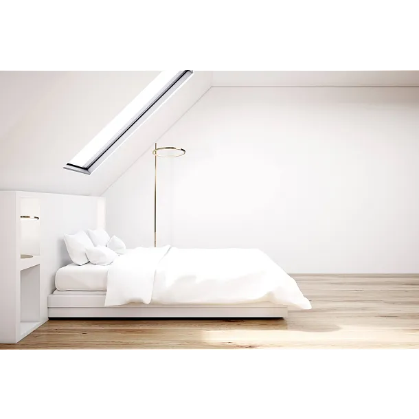 Lampa Podłogowa Lozanna Złota 27W od Maxlight