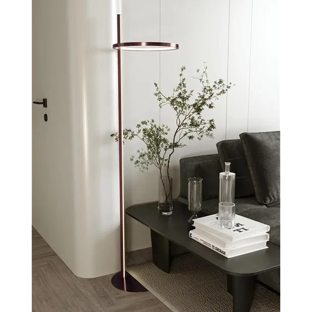 Lampa Podłogowa Lozanna 27W Brushed Bronze od Maxlight
